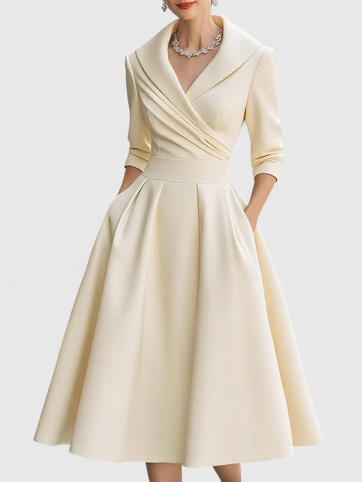 Bellamyra | Elegant Midi Dress
