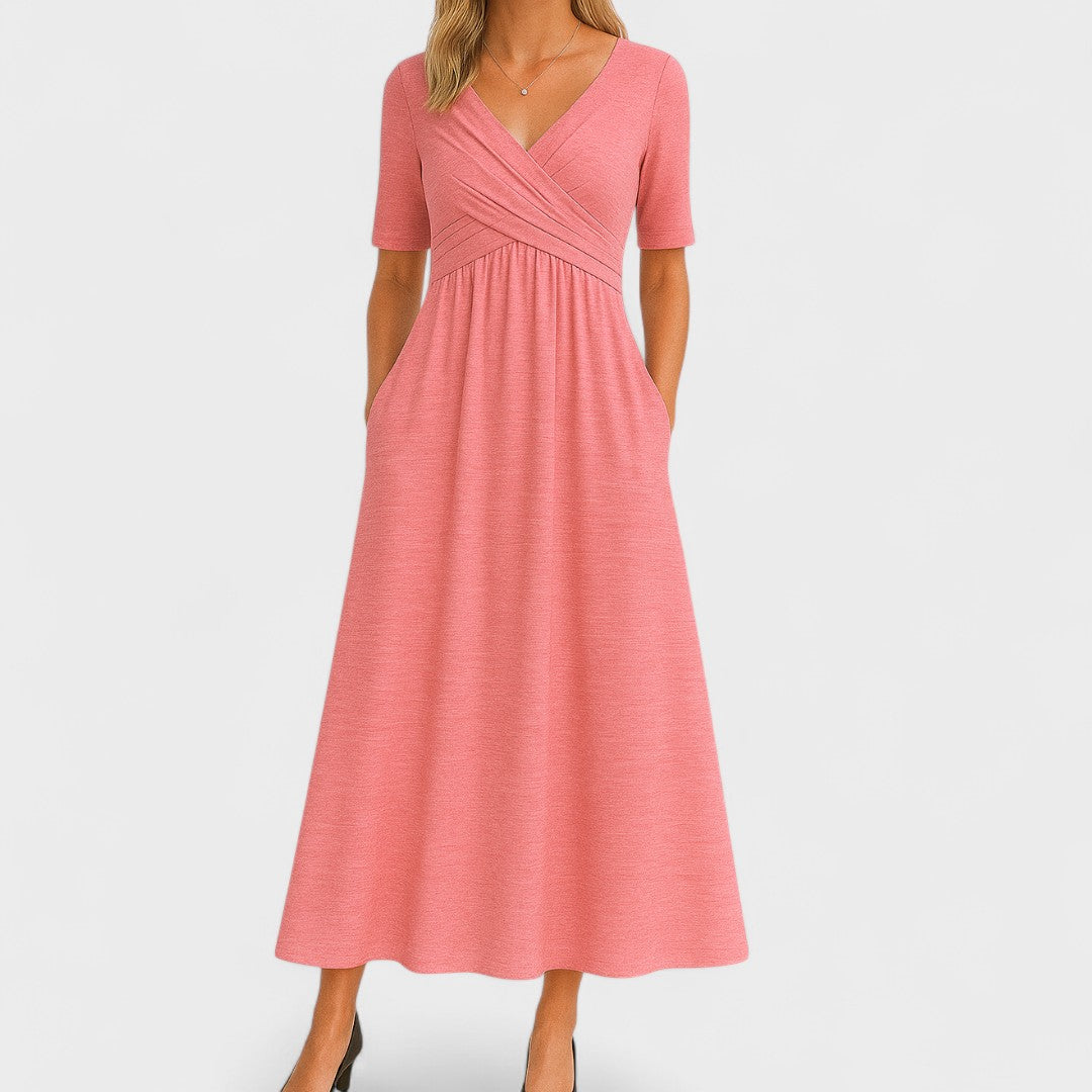 Phoebe | Elegant Midi Dress Clara Monroe