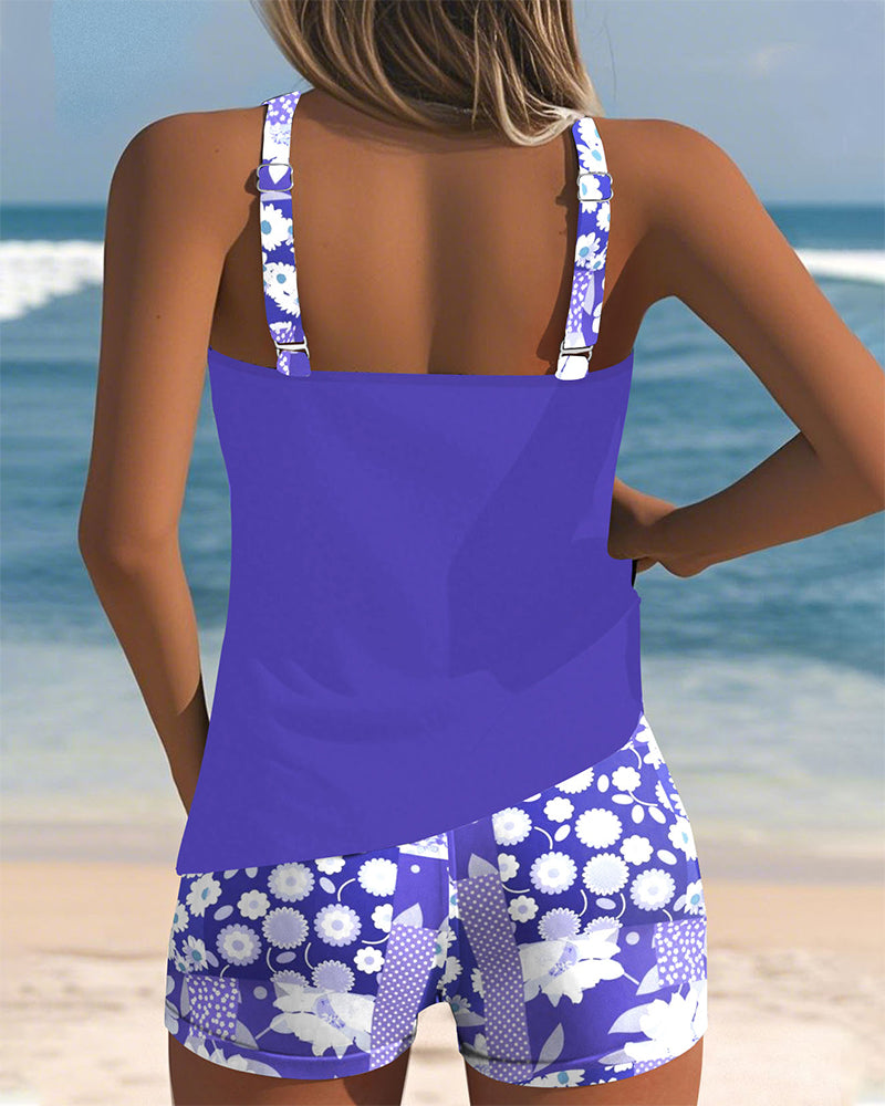 Melanie™ | Two-Piece Swimsuit with Comfortable Fit and Floral Beach Style Local Neighbours Sedona