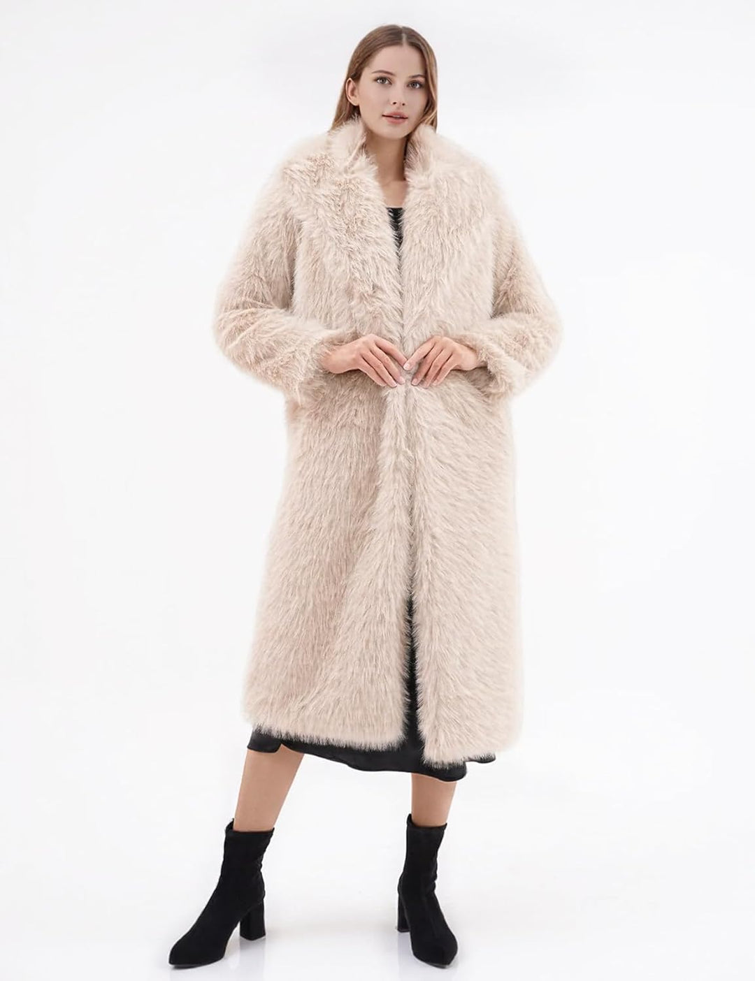 Jonalyn | Womens Long Faux Fur Coats
