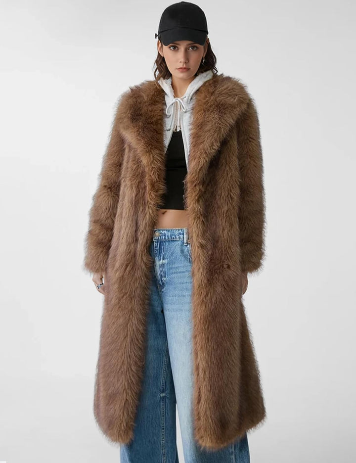 Jonalyn | Womens Long Faux Fur Coats