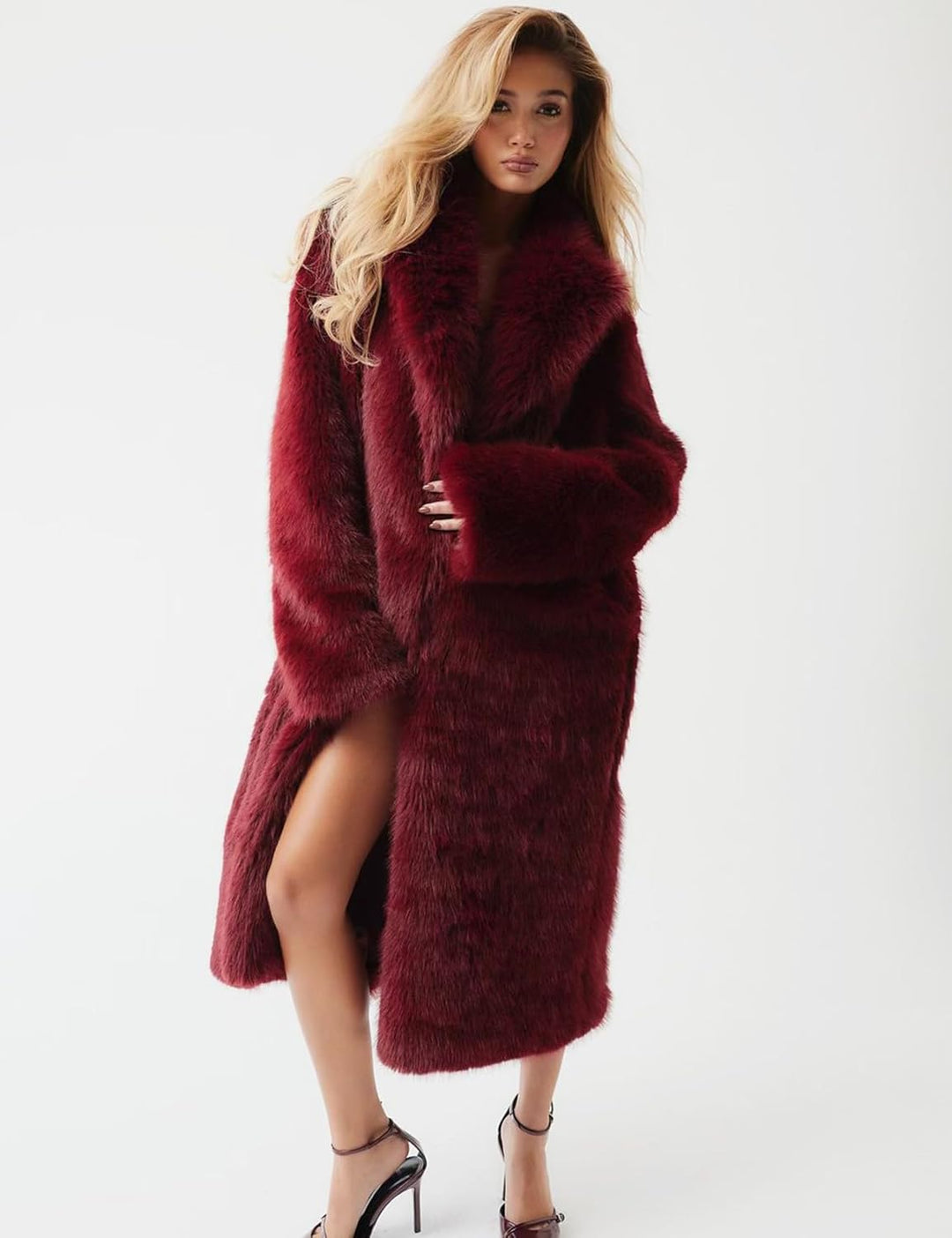 Jonalyn | Womens Long Faux Fur Coats