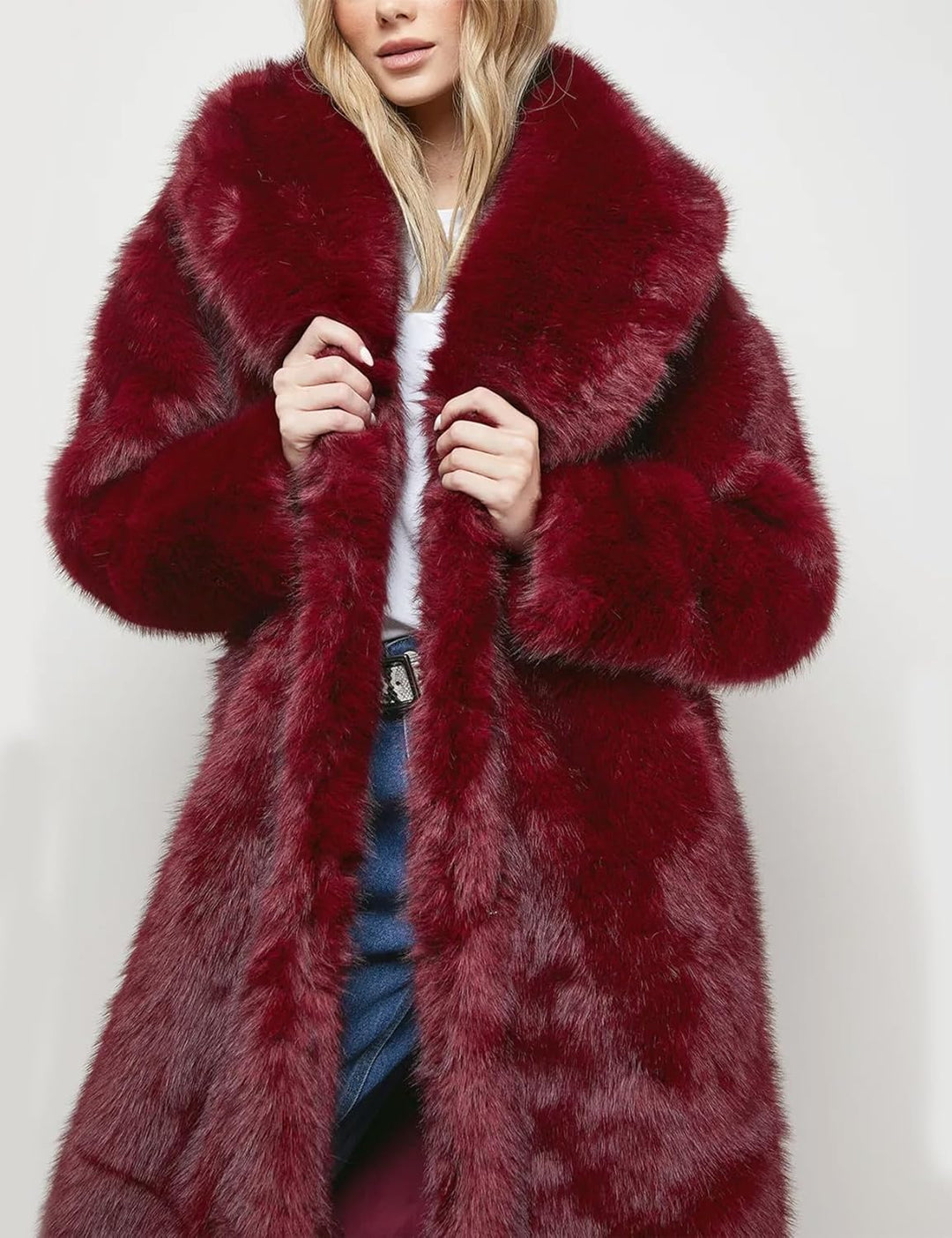 Jonalyn | Womens Long Faux Fur Coats
