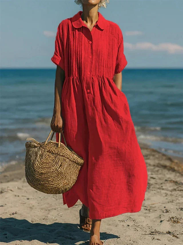 Alice | Cotton Button Shirt Dress Local Neighbours Sedona