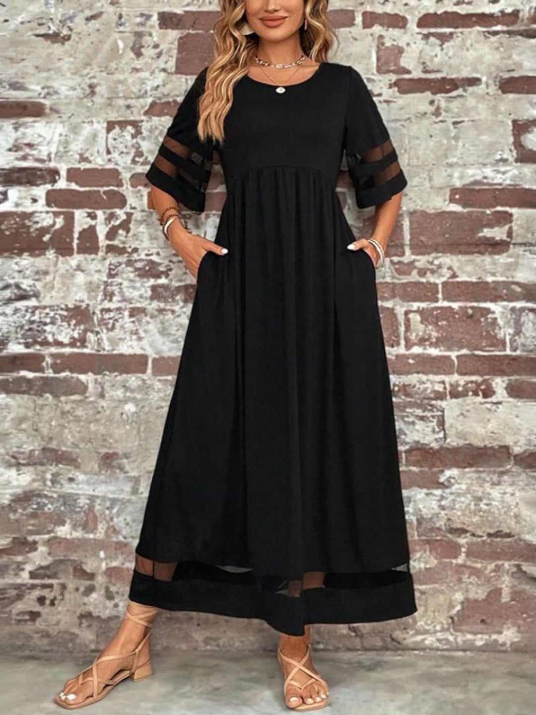 Kathryn™ | Chic Tummy Flattering Coverage Dress