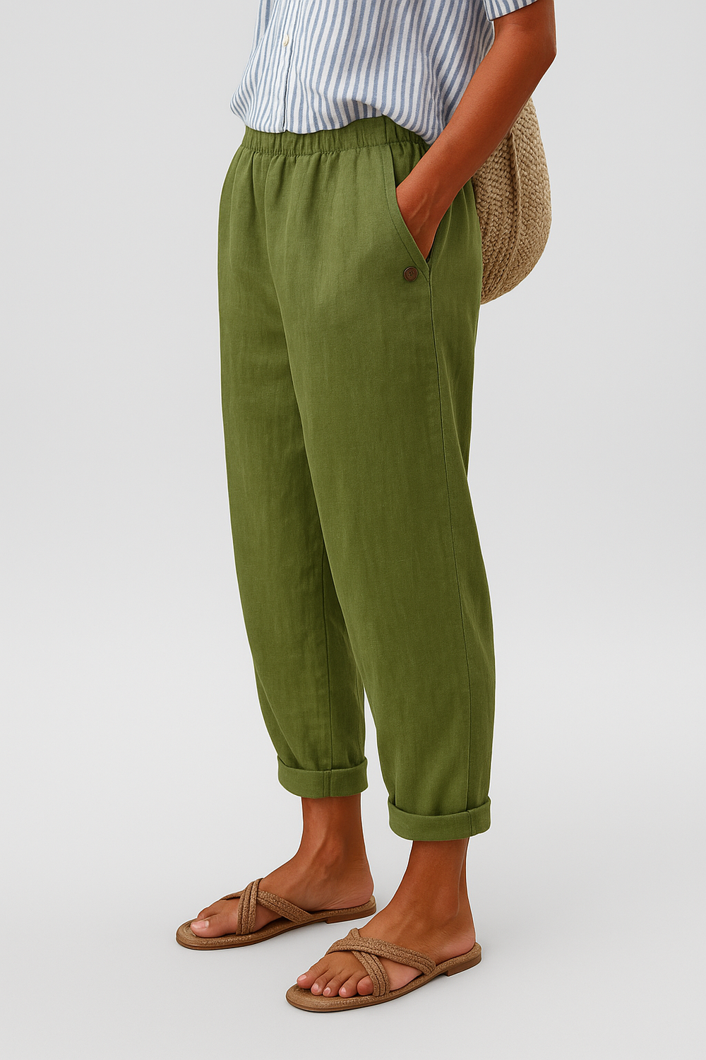Wanda™ | Stylish Pants With Side Pockets Local Neighbours Sedona