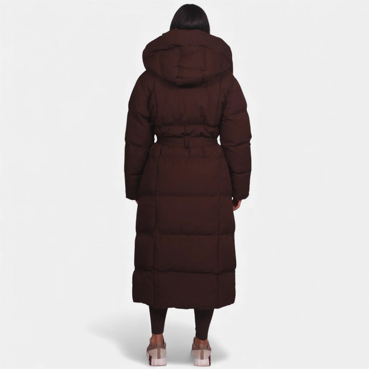 Carmen - Long Belted Puffer Coat