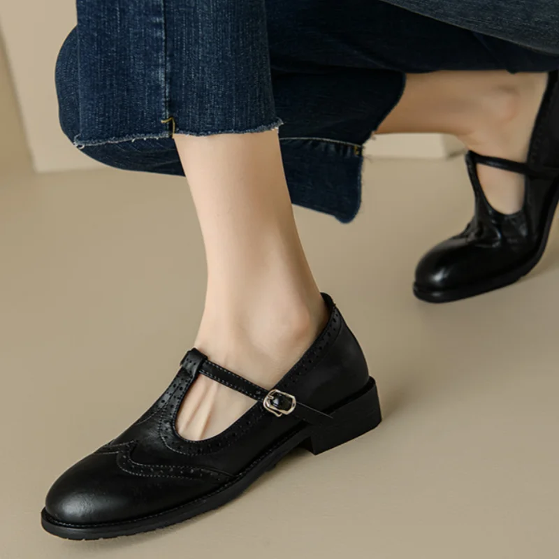 Rita | Elegant T-Strap Mary Janes