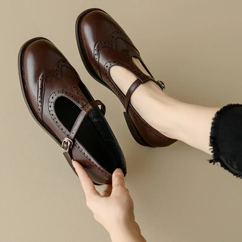 Rita | Elegant T-Strap Mary Janes