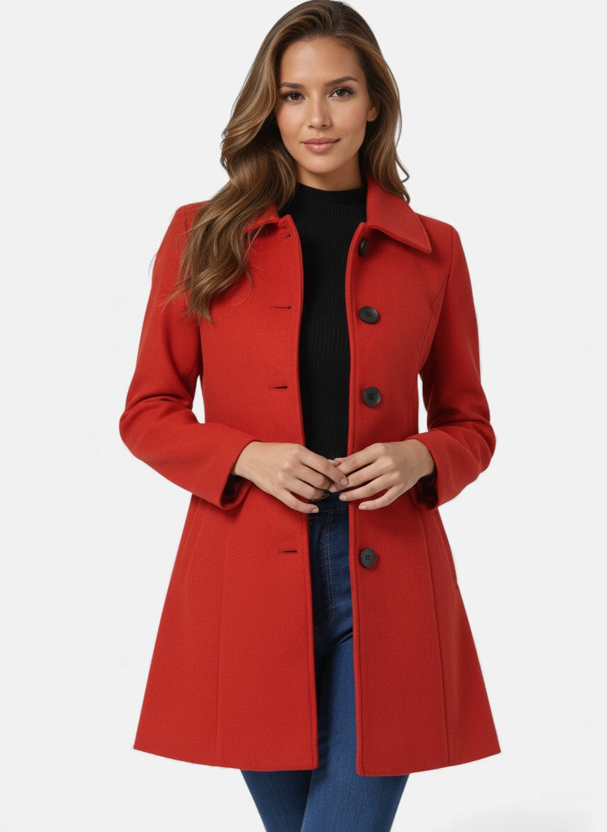 Josephine | Women's Single Breasted Winter Trench Coat