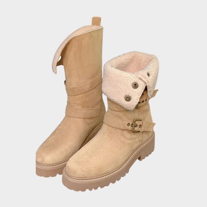 Harlow | Winter Fur High Boots