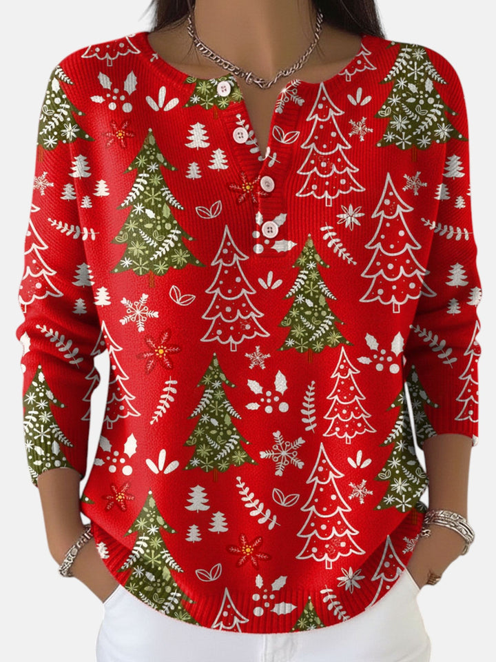 Sofie | Christmas Jumper with Buttons