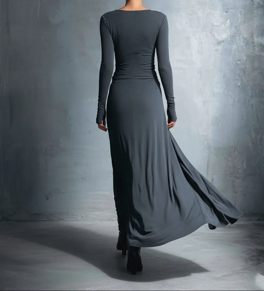 Naiara ❘ Maxi dress with side knot