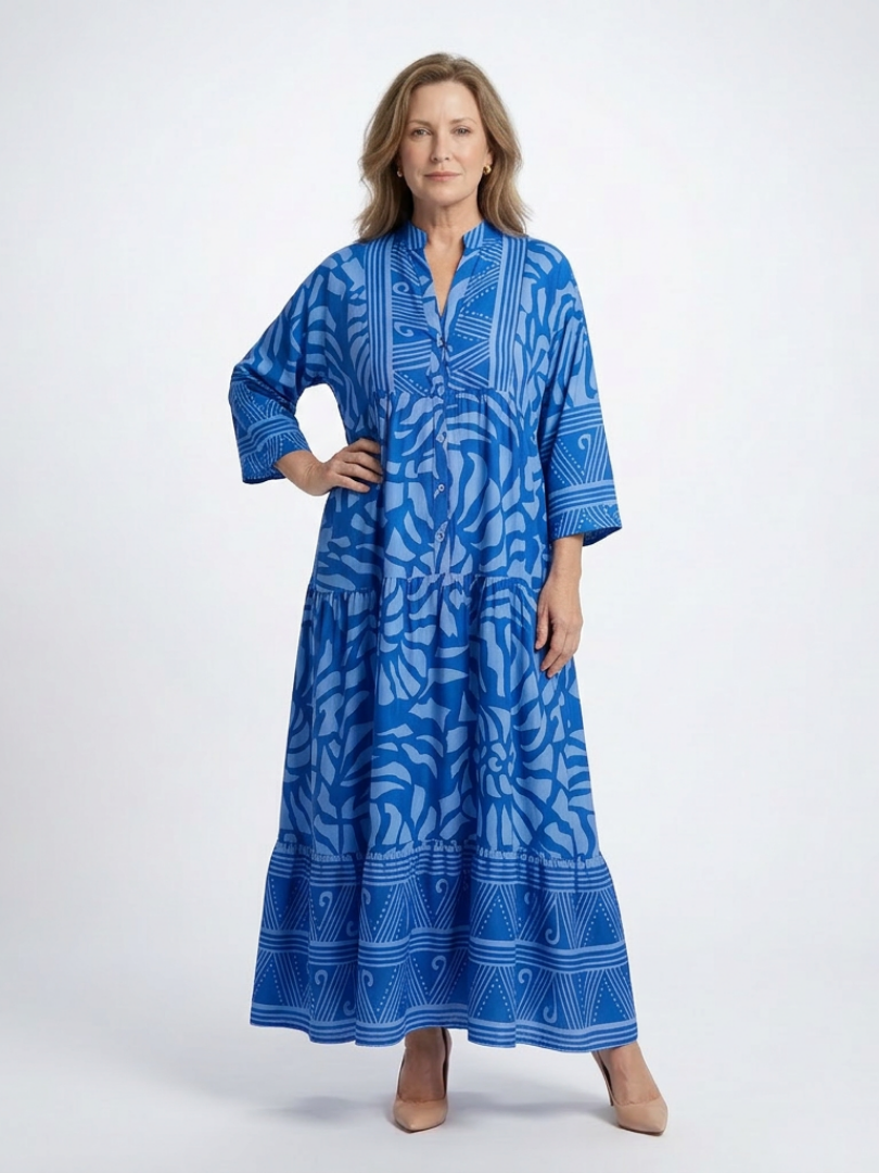 Marielle | Button Front Midi Dress Local Neighbours Sedona